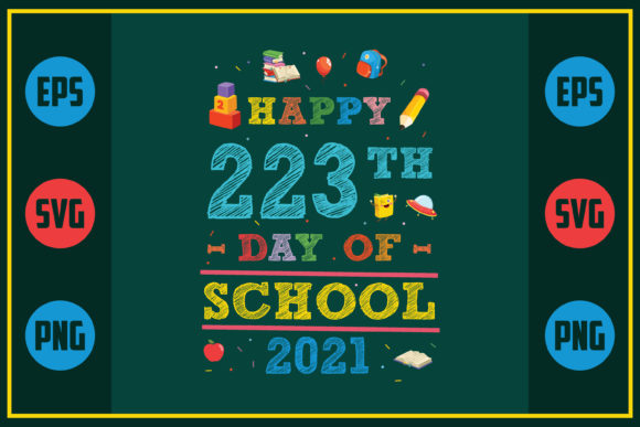 Reviewing Happy 223th Day of School 2021 for Stitchers