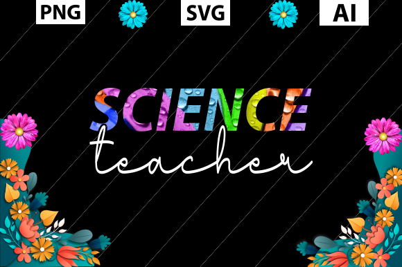 Science Teacher Day Graphics for Crafts