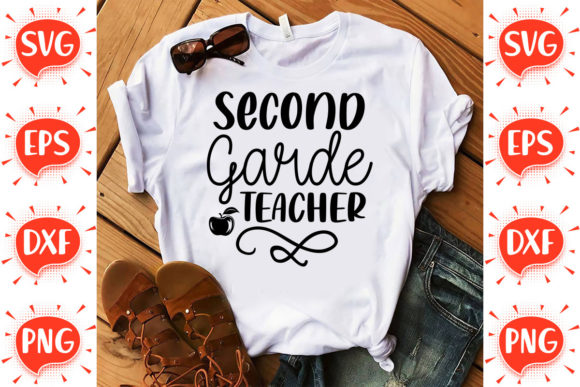 Second Grade Teacher Graphics for Crafts