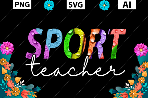 Sports Teacher Day Graphics for Crafts