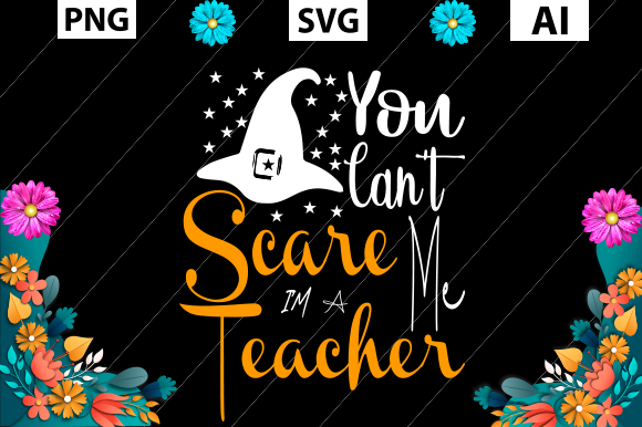 You Cant Scary Me: Teacher Graphics for Crafts